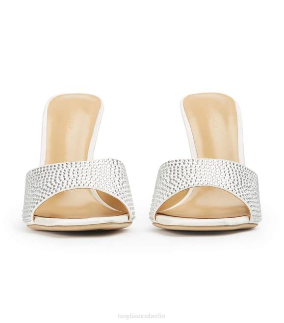 Brautschuhe| de Tony Bianco Frauen Serri-Absätze Elfenbeinsatin 4624349